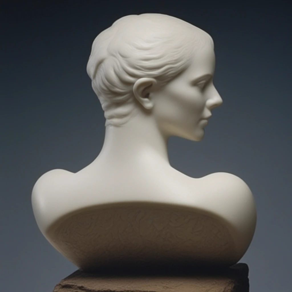 Marble Bust Sculpture V1