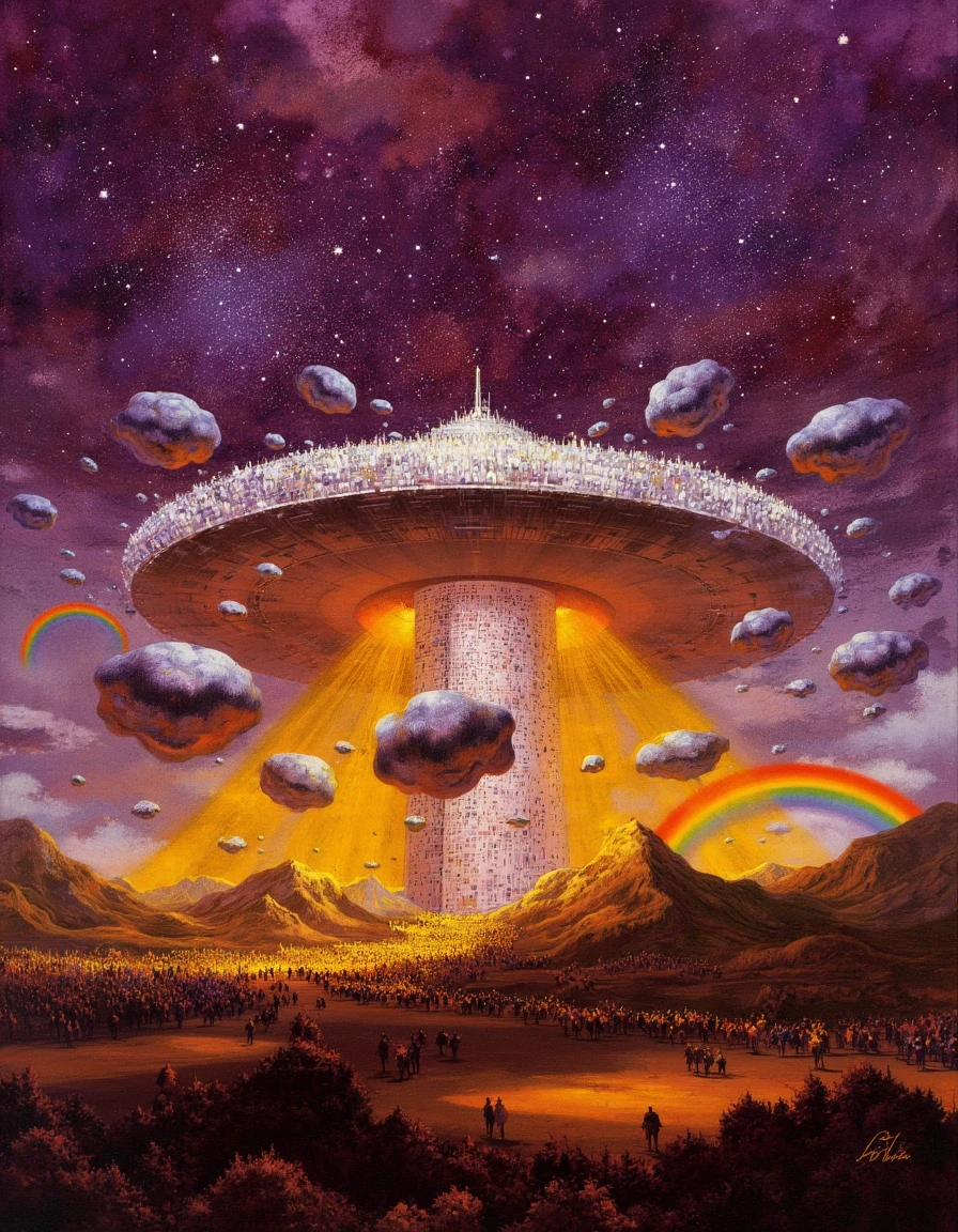 Vintage Scifi - Paul Lehr Style Flux1-Dev