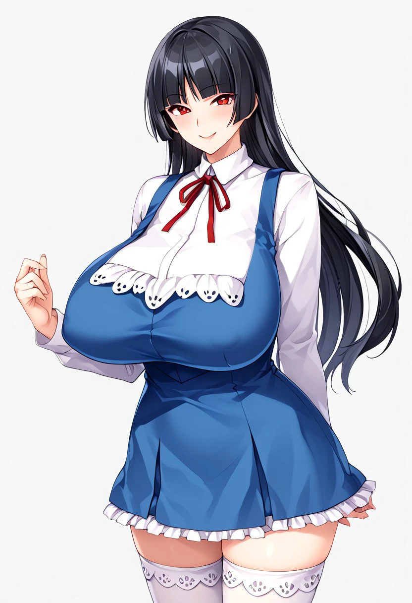 Pinafore Dress - Kyonyuu Jukujo Kyoushi Furyou ni Yarareta Arfor Haha to Gakuen no Idol v1.0