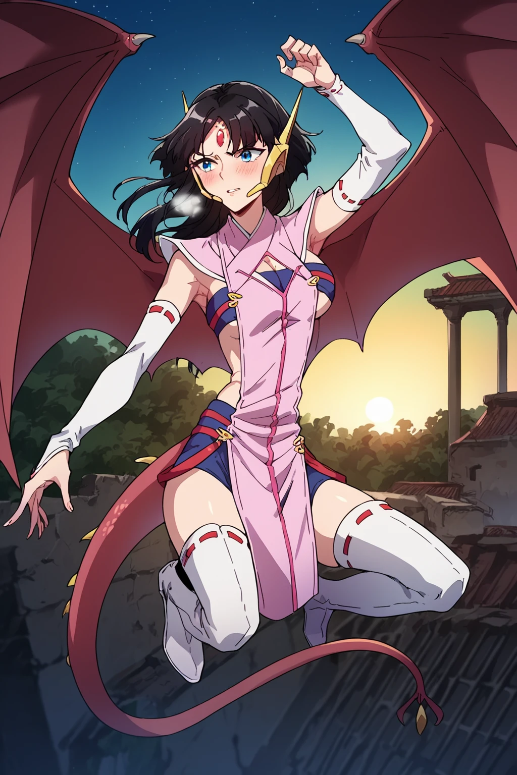 salamandinay サラマンディーネ 4 types clothes (Cross Ange クロスアンジュ 天使と竜の輪舞) salamandinay