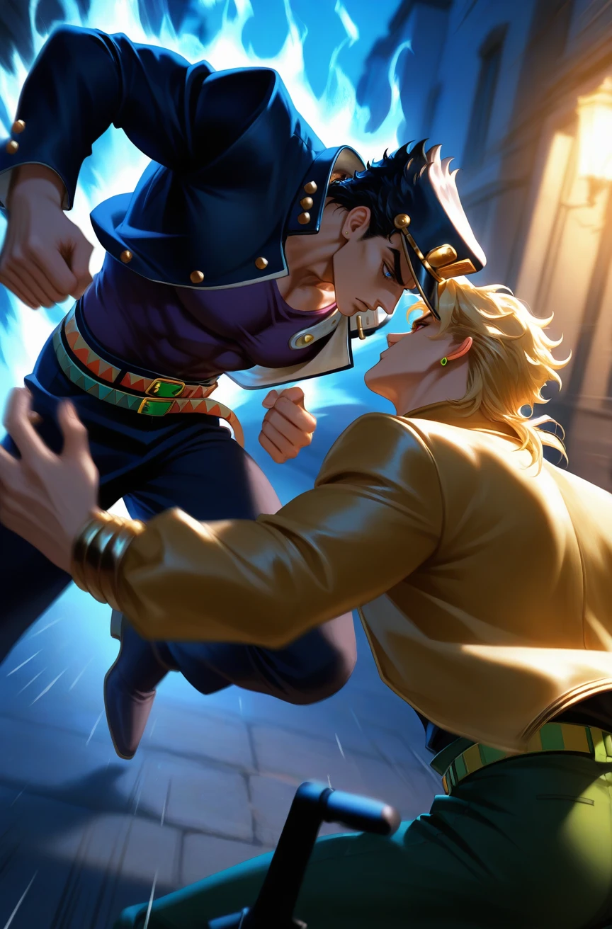 Fight scene