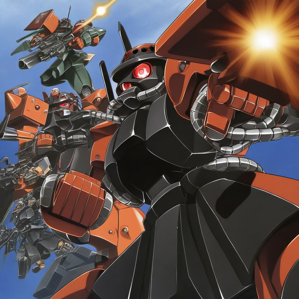 Garma Zabi's Custom Zaku II | MS-06FS | Mobile Suit Gundam V1