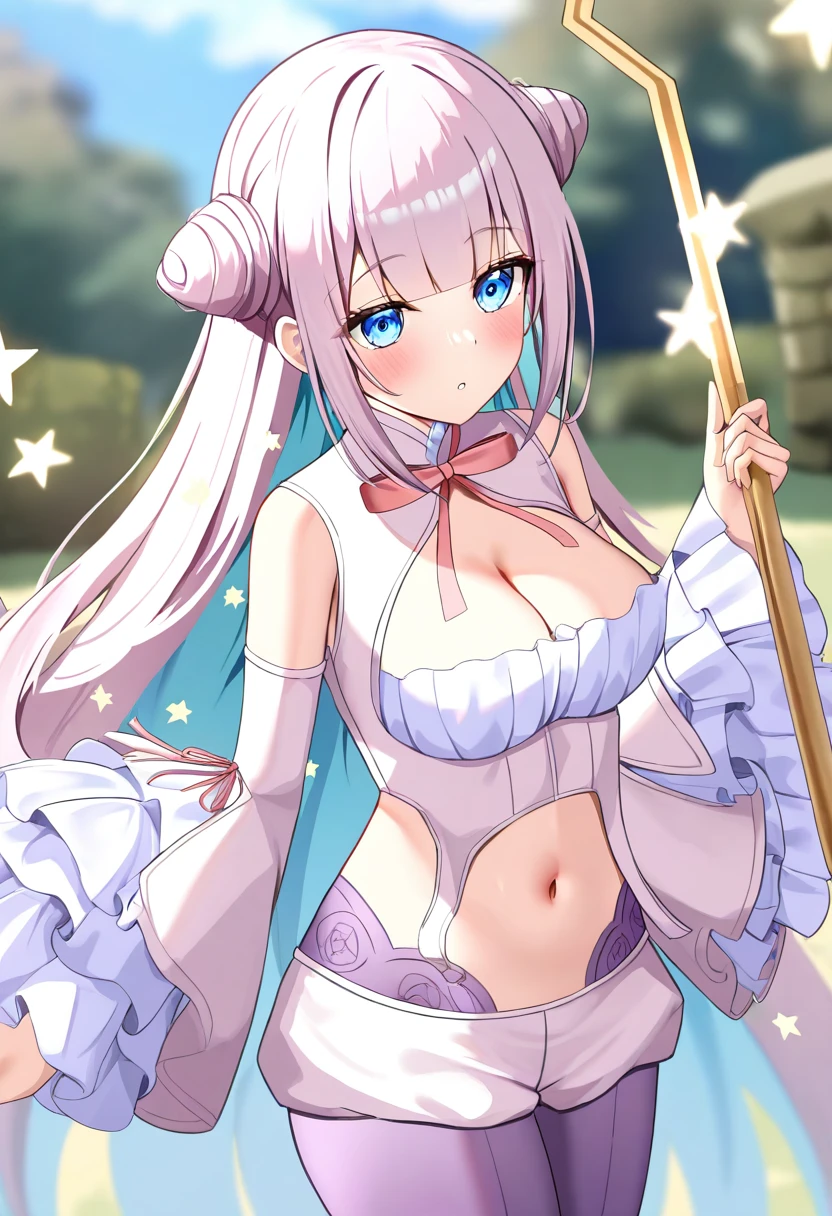 Character：深森白夜 《魔法少女与恶曾是敌人》【WAI-NSFW-illustrious-SDXL 7.0】 v1.0