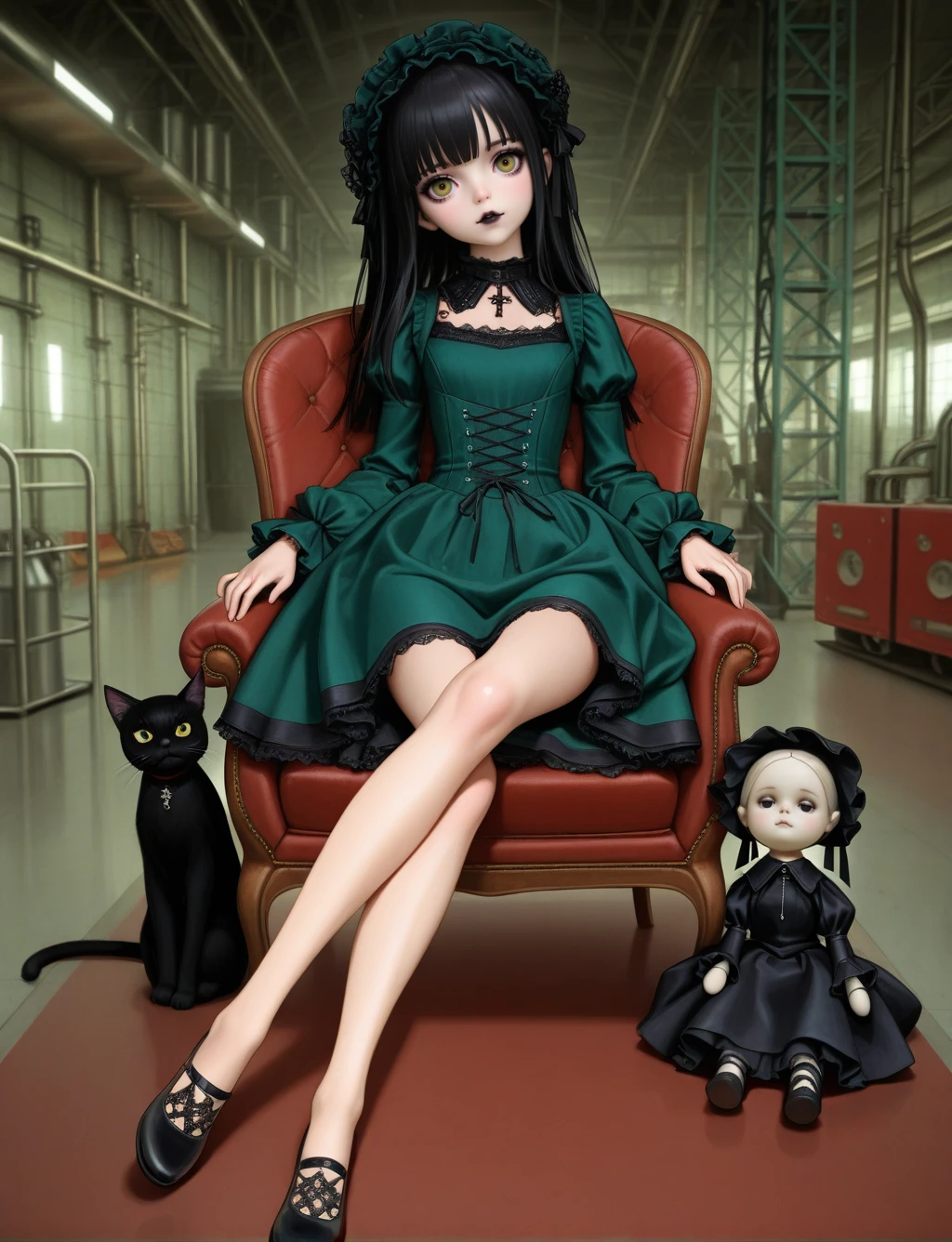 Creepy Doll Illustrious