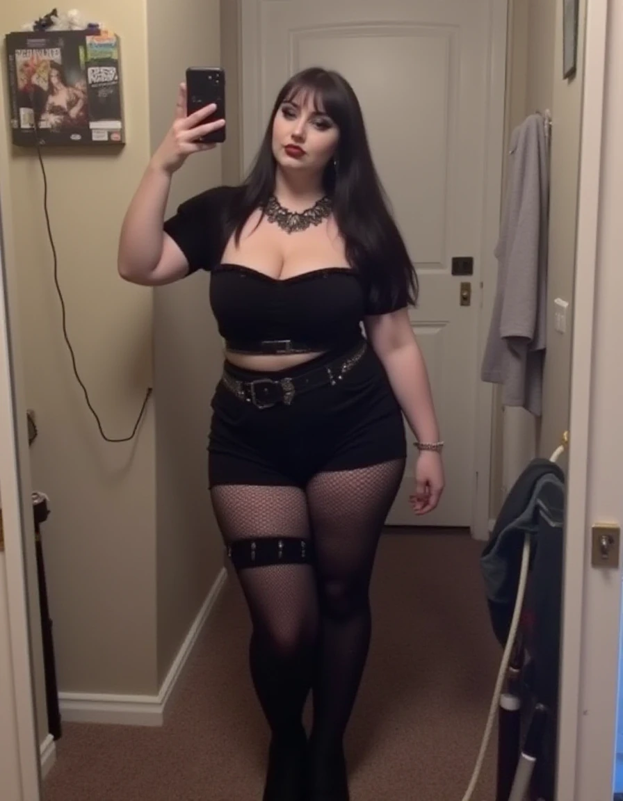 Thicc Goth Gf SFW/NSFW NSFW Version