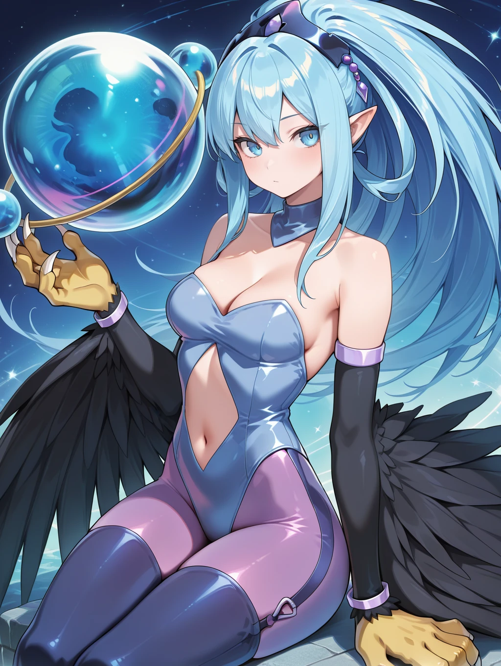 Yu-Gi-Oh! - Harpie Oracle (ハーピィ・オラクル) illu/PonyXL v1.0-illuXL