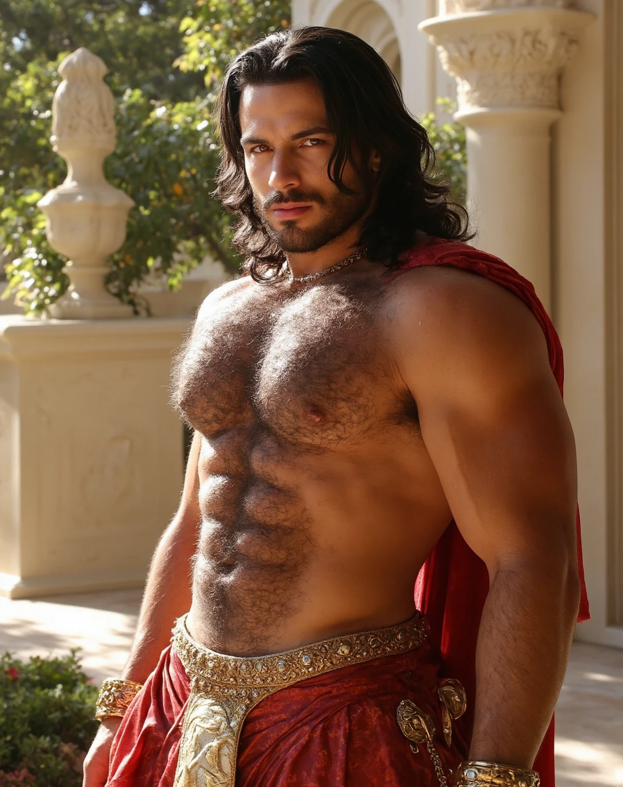 Hassan-e al-Idris - Half-human/half-djinn Persian Prince (Original Character) V1
