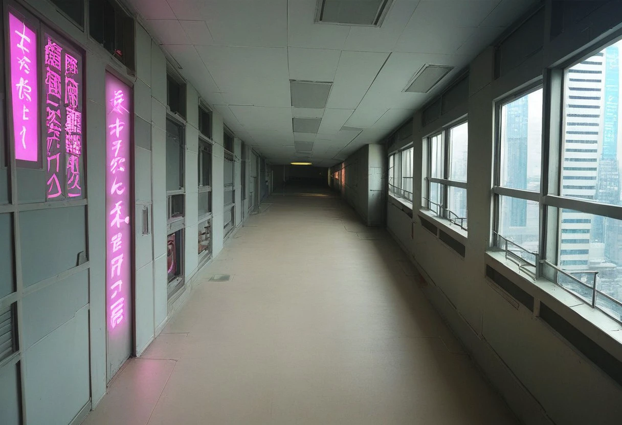 score_8_up, source_anime, japanese_school_hallway, anime, japanese school hallway, (((cyberpunk, neon, futuristic)))