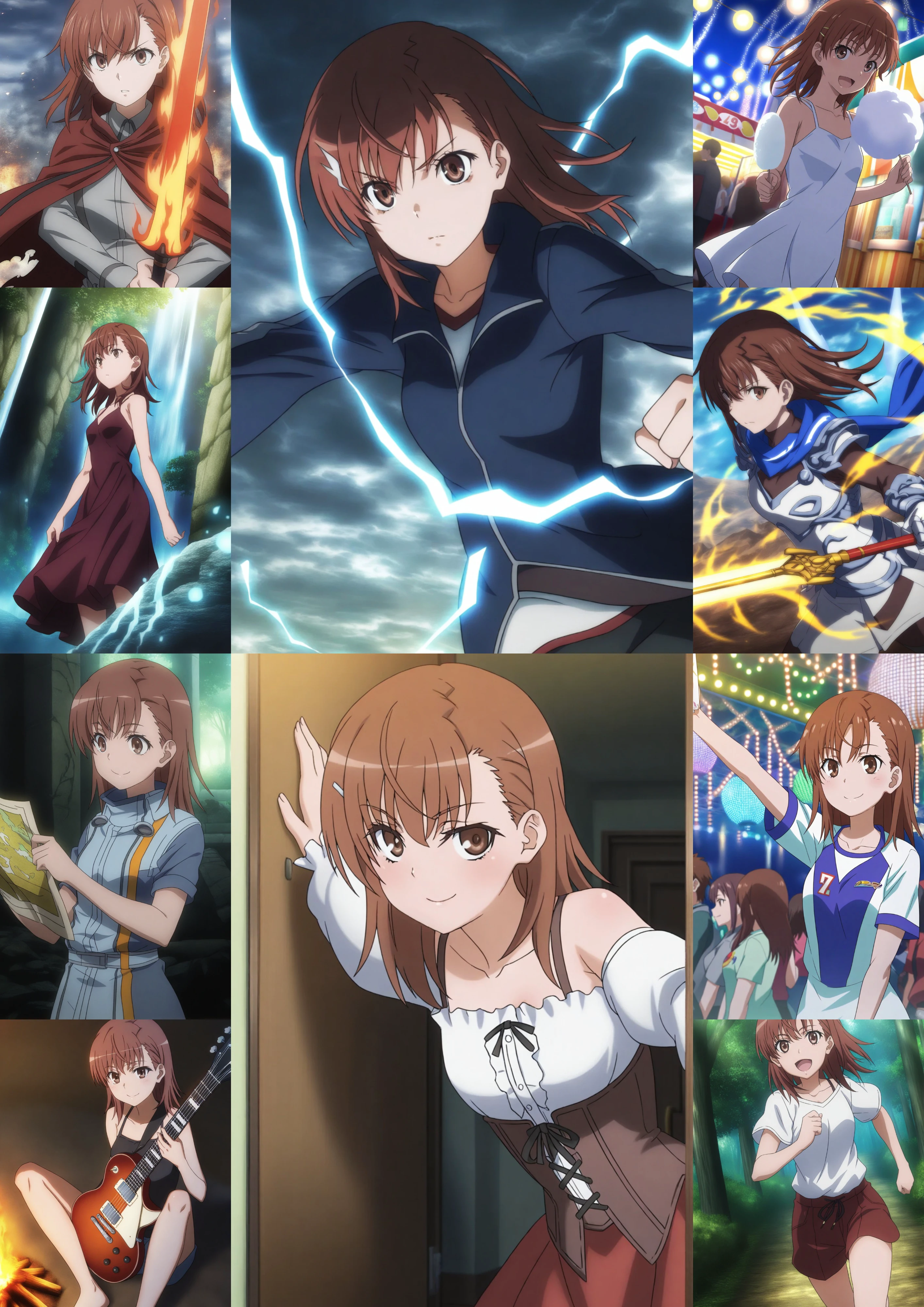 Mikoto Misaka - [Toaru Kagaku no Railgun] - Commission Illustrious v1.0