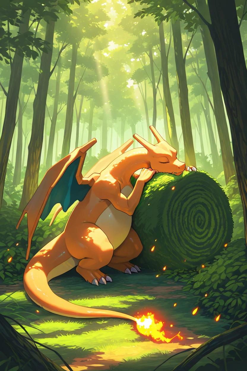 Charizard & Mega X Form (Pokemon) (Pokedex #0006) [Illustrious & SD1.5]