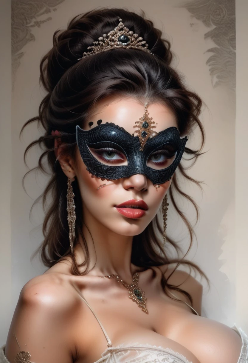 Eye mask/ Ball mask/ Lace mask [Pony/Illustrios] Pony