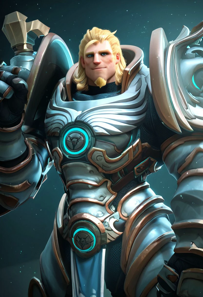 Crusader/Young Reinhardt Wilhelm from Overwatch (Pony / Illustrious XL) v1.0 (pony)