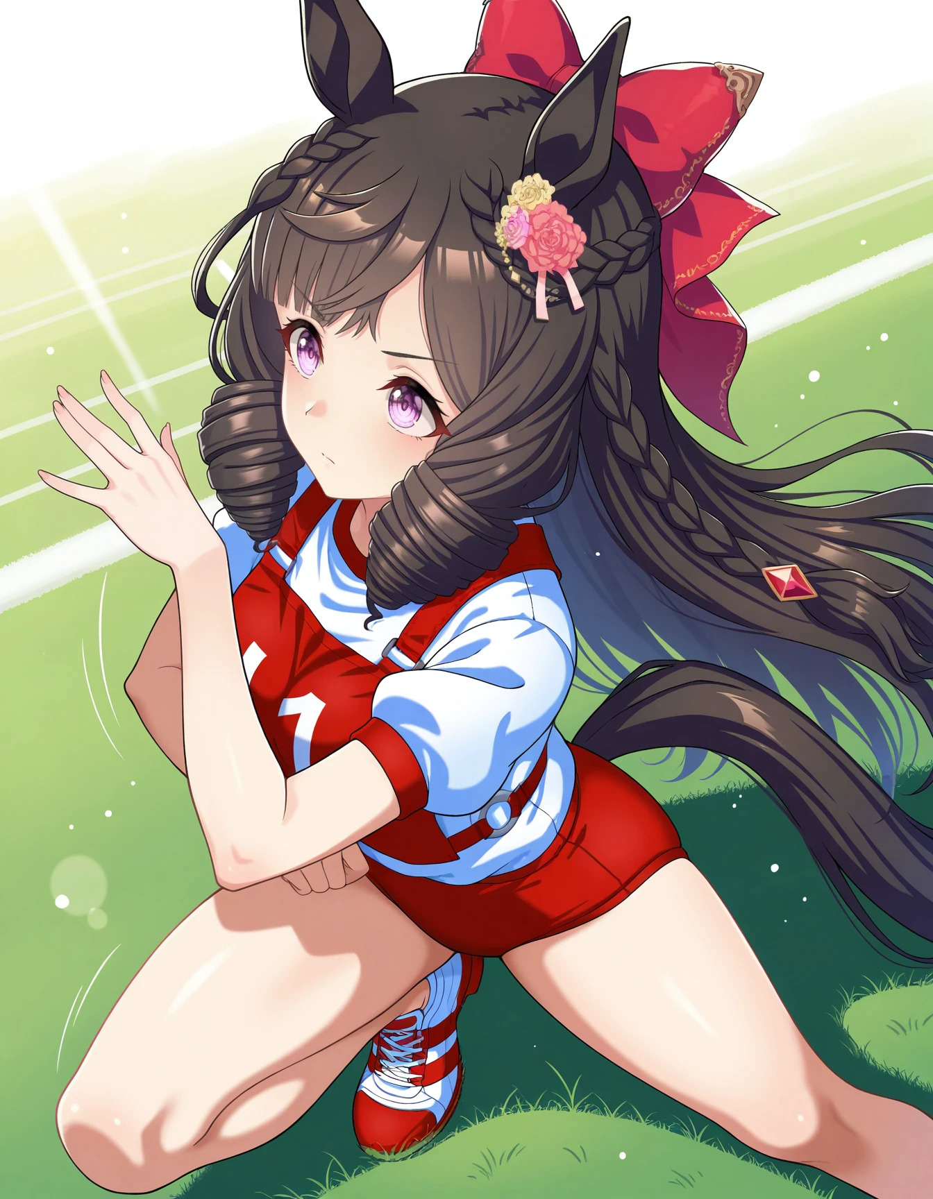 Daiichi Ruby ダイイチルビー (Umamusume/ ウマ娘) 3+7 outfits Illustrious MainV1