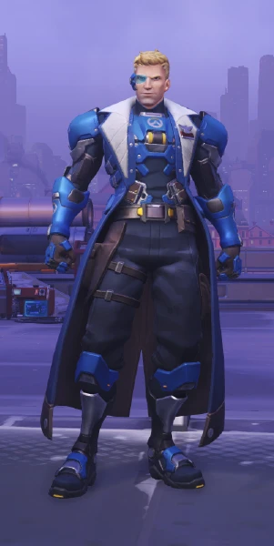 Strike Commander Morrison from Overwatch (Pony XL) V1