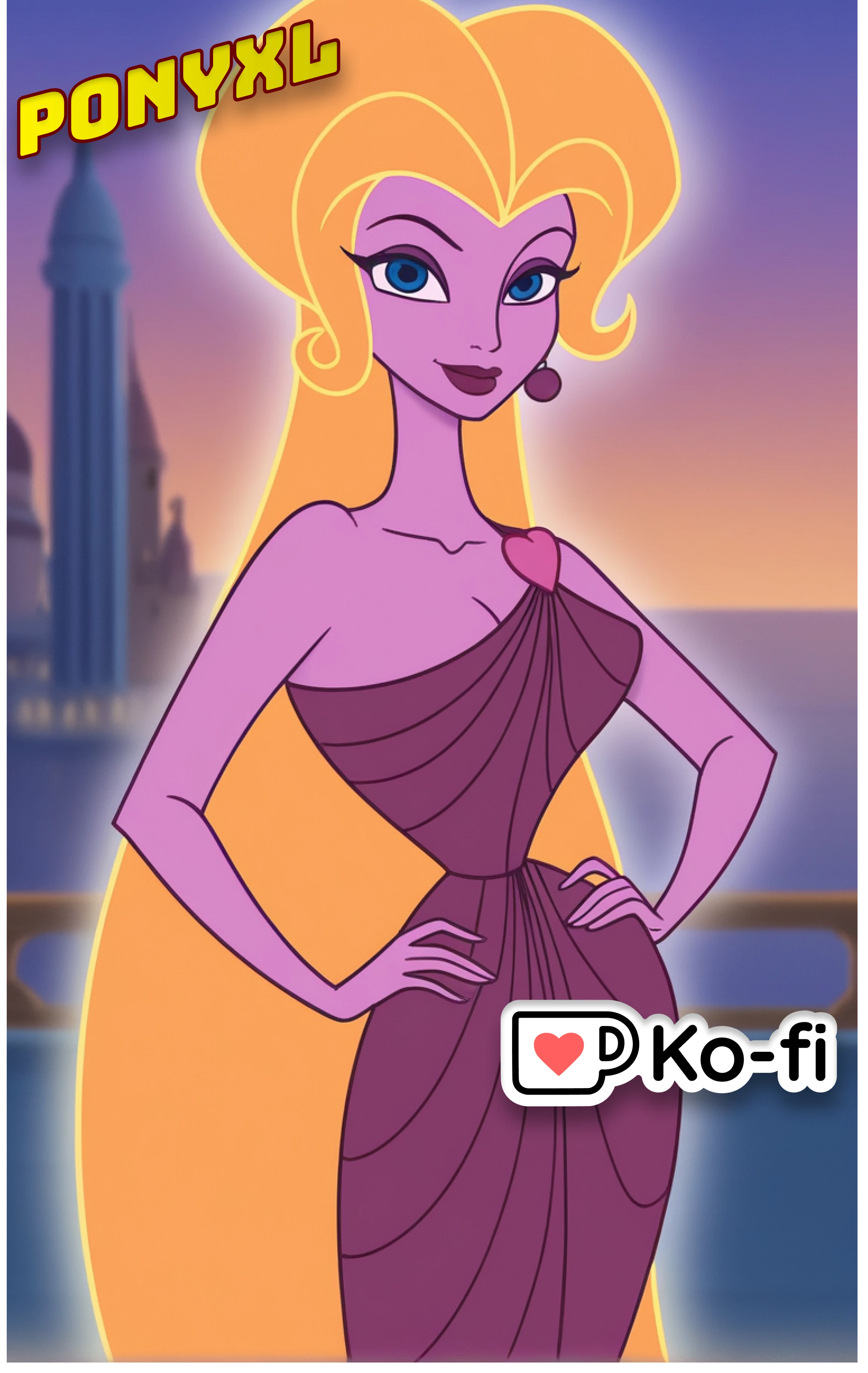 Aphrodite | Disney's Hercules | 2 Attires v2.0 (PONYXL)