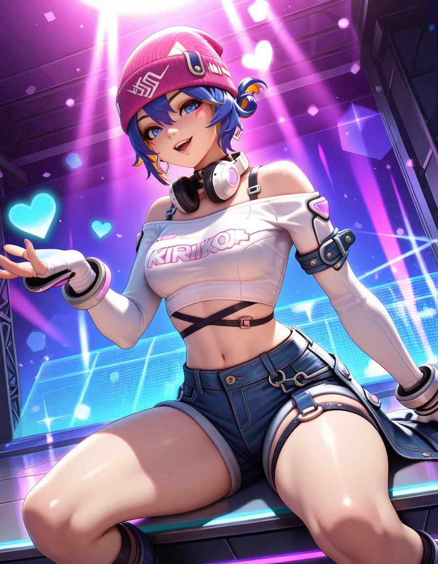 Kiriko Le SSerafim skin Illustrious- v1.0