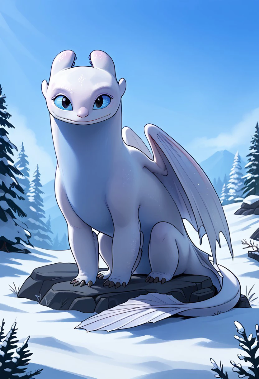 NUBLESS / LIGHT FURY - HTTYD [PONY] v1.0