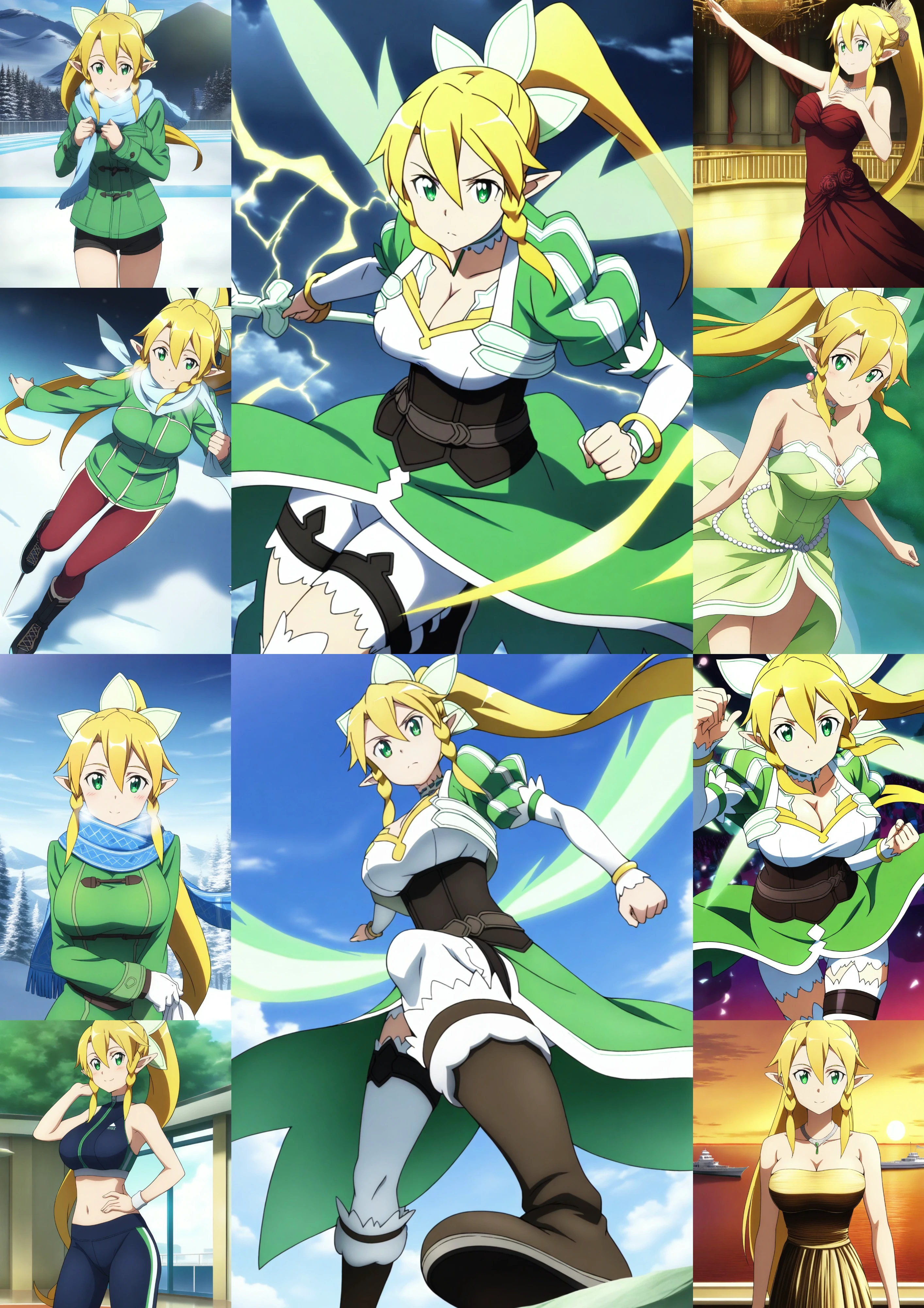 Leafa - [Sword Art Online] Illustrious v1.0