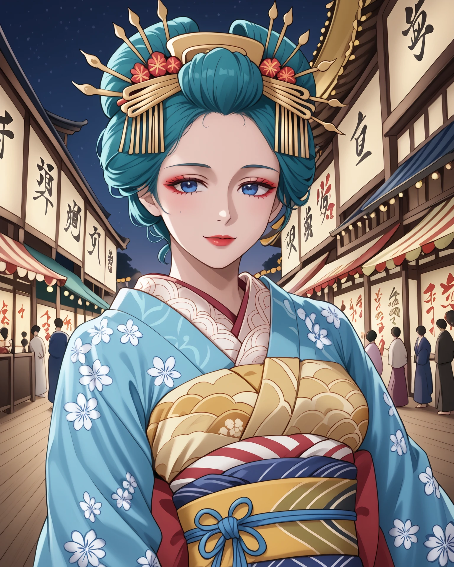 Oiran Traditional Fashion
