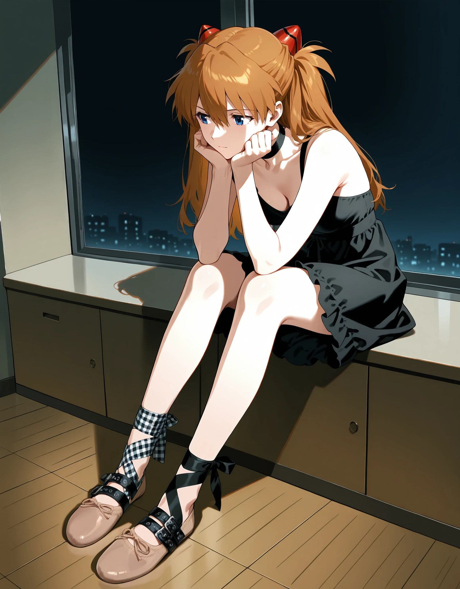 Lace-up Balletshoes Lace-up Balletshoes