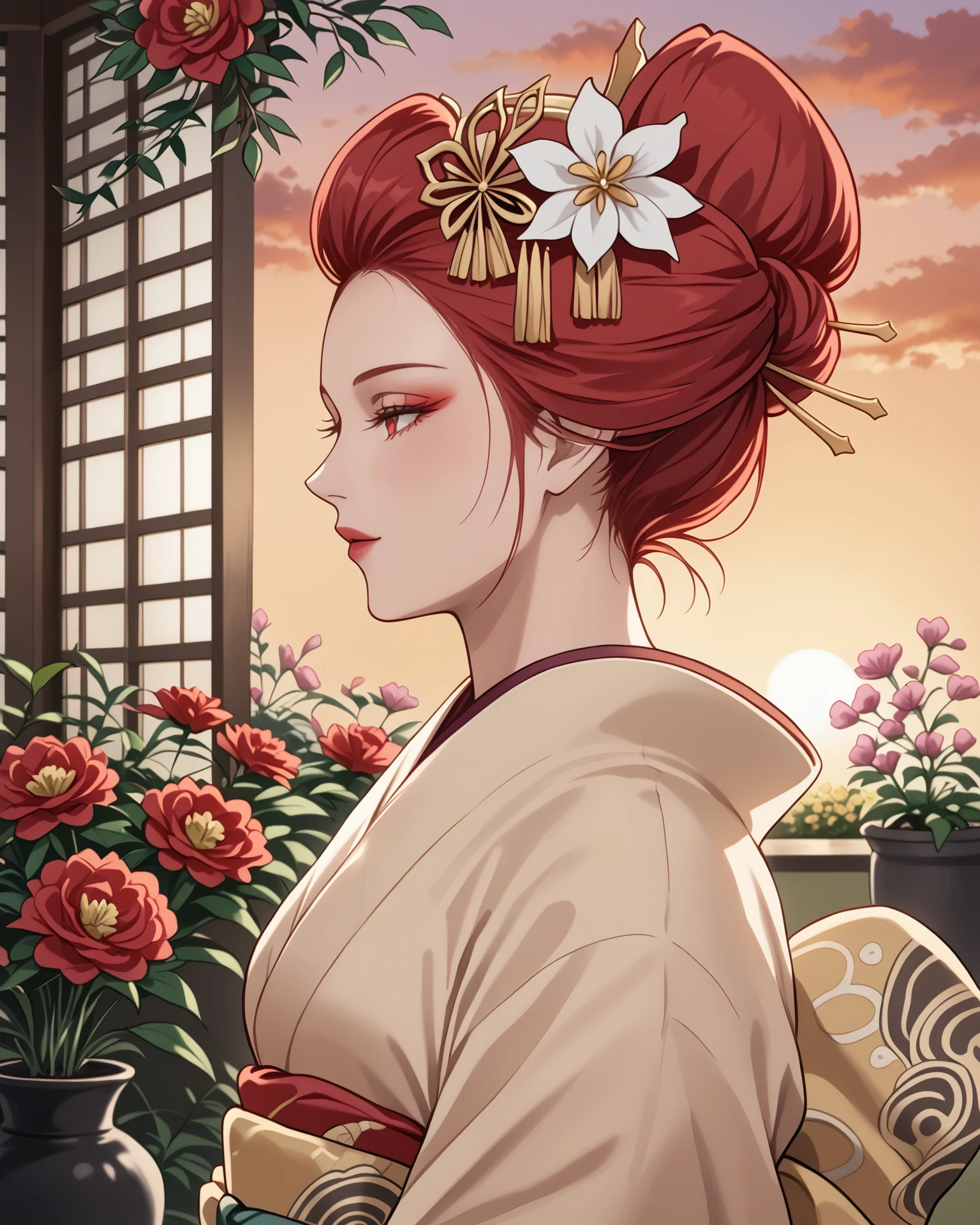 Oiran Traditional Fashion