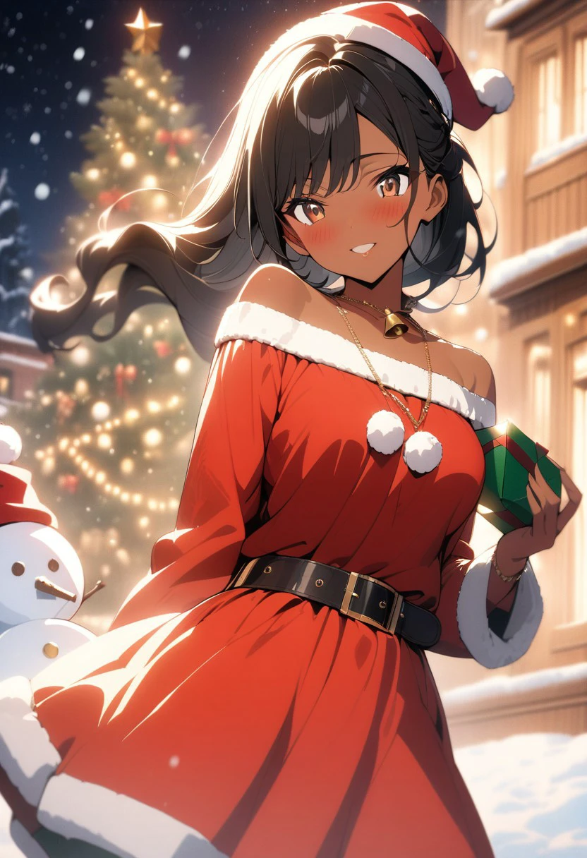 Anime Style Christmas Dresses (Santa Dress & Elf Dress) V1