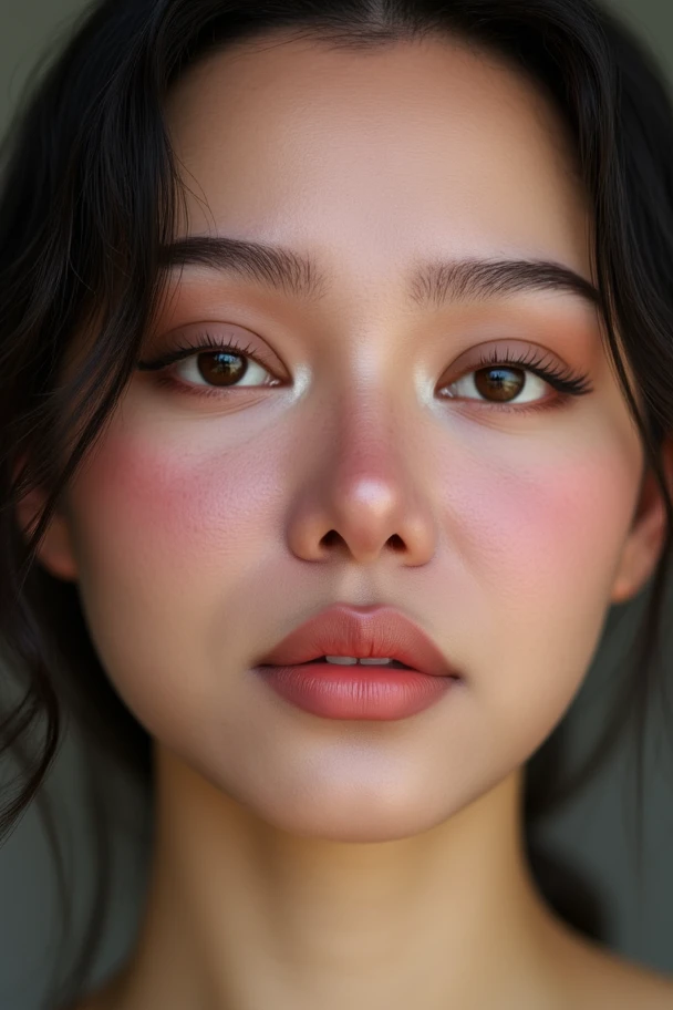 4k photorealistic front facing close-up of a woman
