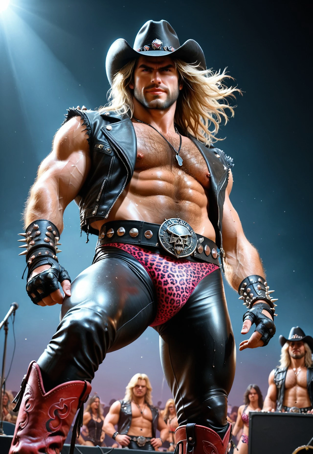 Rikki Rocket (OC ?????? 80s rocker dude) V1