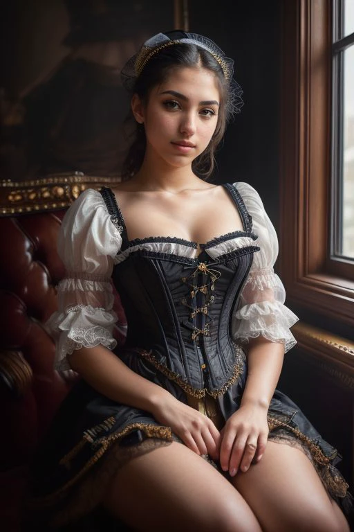 Merger_rya_unka,
(French Post card, wearing a Victorian steampunk dress sitting in a Victorian parlour house, glamour, Victorian, atmospheric Victorian steampunk:1.2), (clothed:1.2), (clothing:1.1), (dressed:1.2), (fully dressed:1.2),
bokeh, f1.4, 40mm, photorealistic, raw, 8k, textured skin, skin pores, intricate details <lora:epi_noiseoffset2:1>, epiCRealism