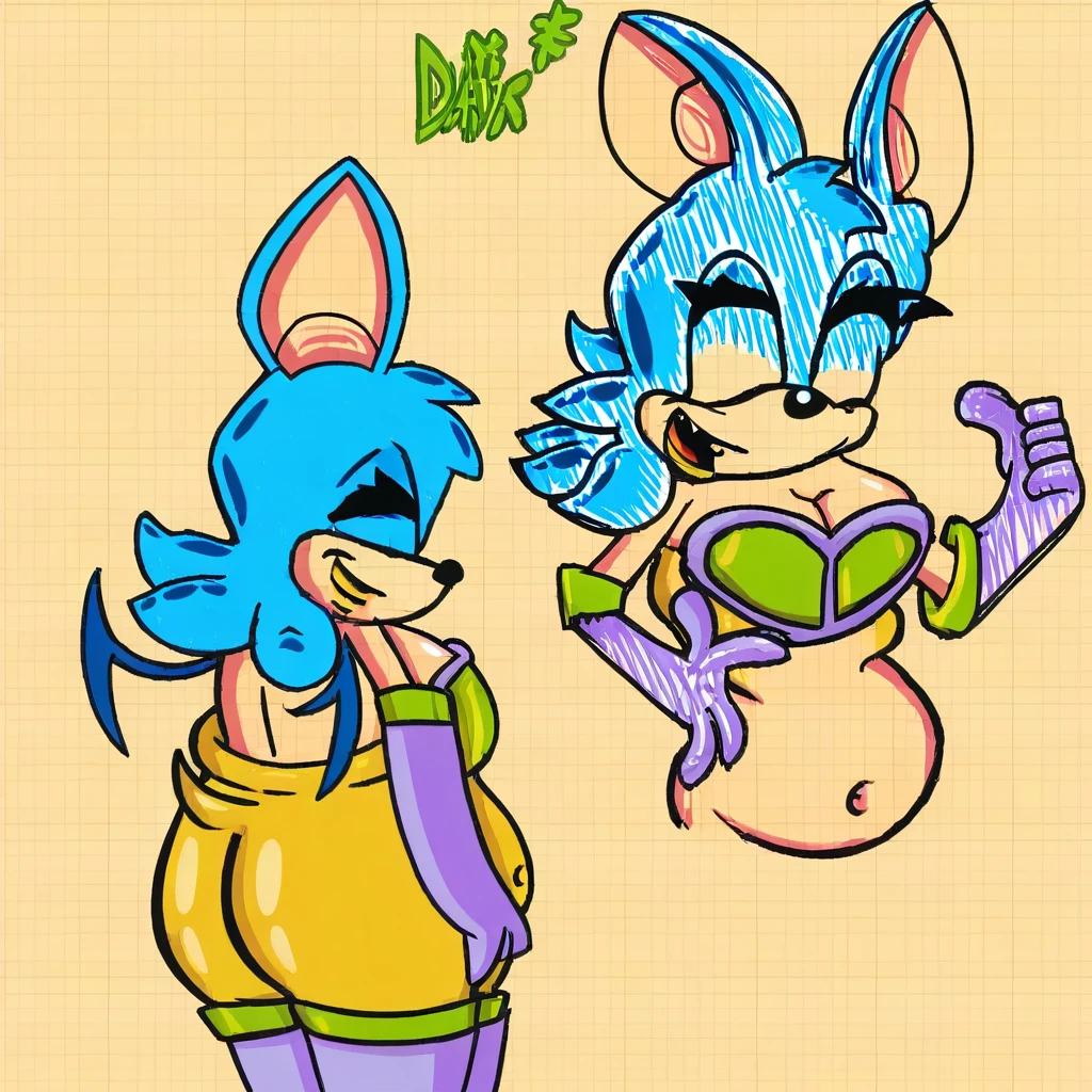 Legally Distinct Rouge V1