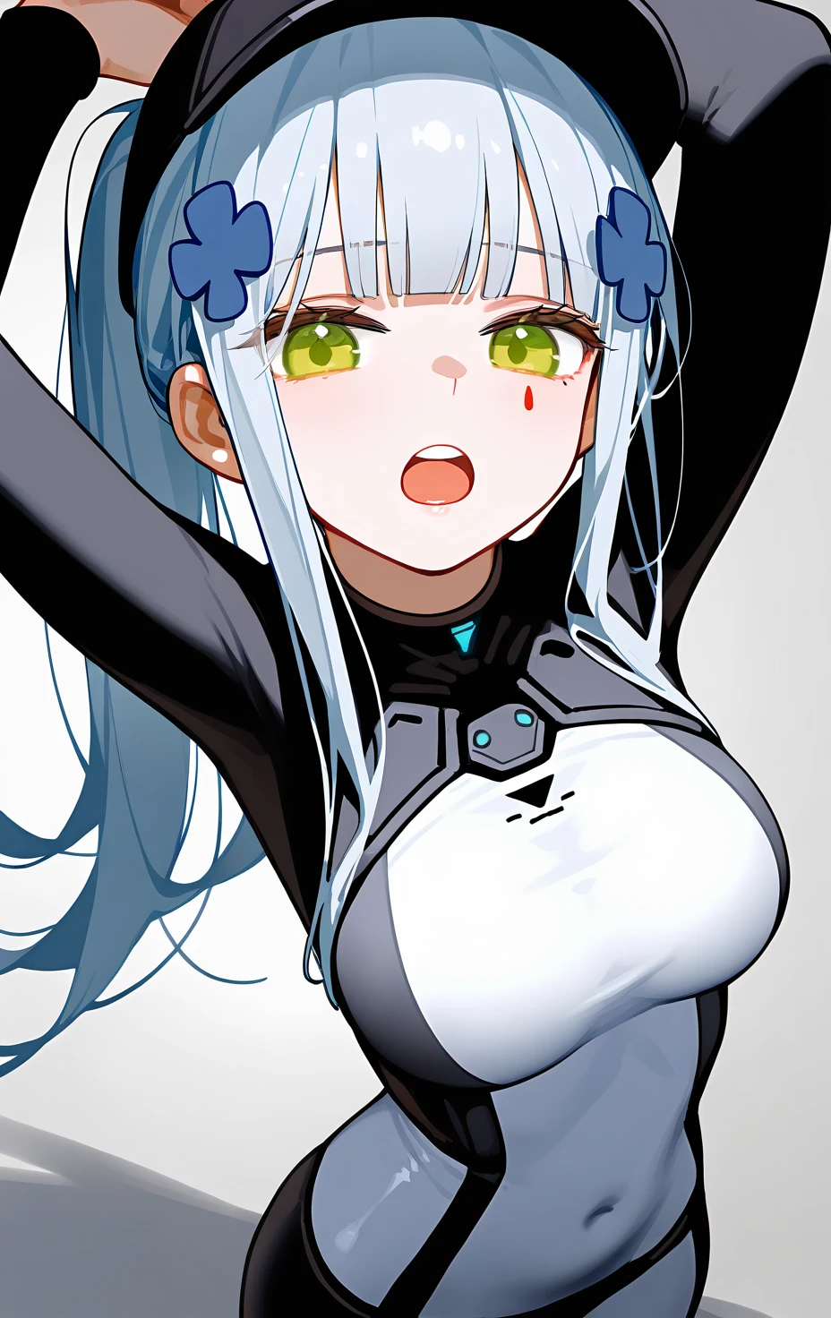 calm,HeroAcademia、(True to prompts),(Mr......々Great angle view)、Silver long hair、White and blue tight clothing,Rabbit long、Haigure pose、girl、(Super big breasts)、(Ahegao),(Eyes Wide Open)、(orgasm),(Acme)、(Busy Street)、(Many people々々々々々々々々々)、(sunny)、(blue sky)、(Best lighting)、{{{Browsing Caution}}}、{{{masterpiece}}}, {{{Highest quality}}}, {{ultra-detailed}}, {{shape}}, {{{Very delicate and beautiful}}},{{extremely detailed CG}}、{{unity 8k portrait}}、{{Fabric Shading}}、{{super detailed skin}}、{{Perfect Anatomy}}、{{detailed}}、{{Dynamic Lighting}}、{{{beautiful detailed eyes}}}、{{{beautiful detailed Face}}}、(Perfect Legs)、(Perfect breasts)、(Perfect pose)、(Perfect body)