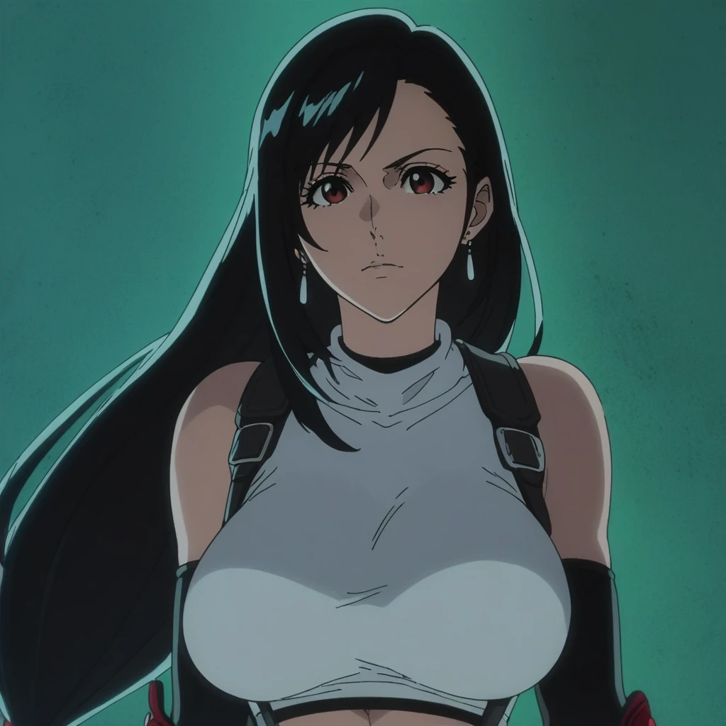 BleachAnimeStyle, 1girl, very gorgeous woman, tifa_lockhart, final fantasy 7 background, 3AV, 3AV Supreme, score_9, score_8_up, score_7_up, masterpiece, best_quality