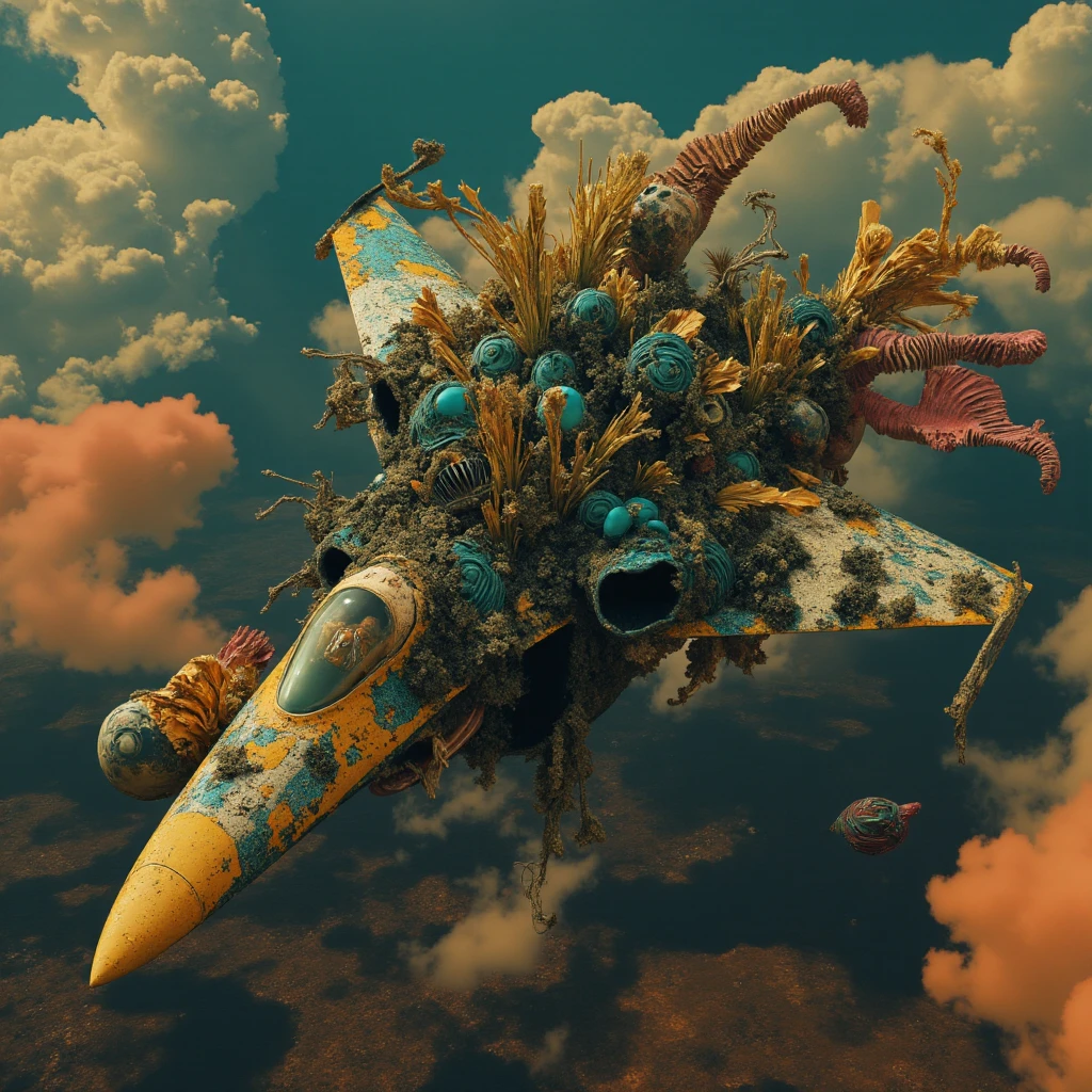 fighter jet, skull
<lora:Surrealism_Style_FLUX:0.9> ff-surreal