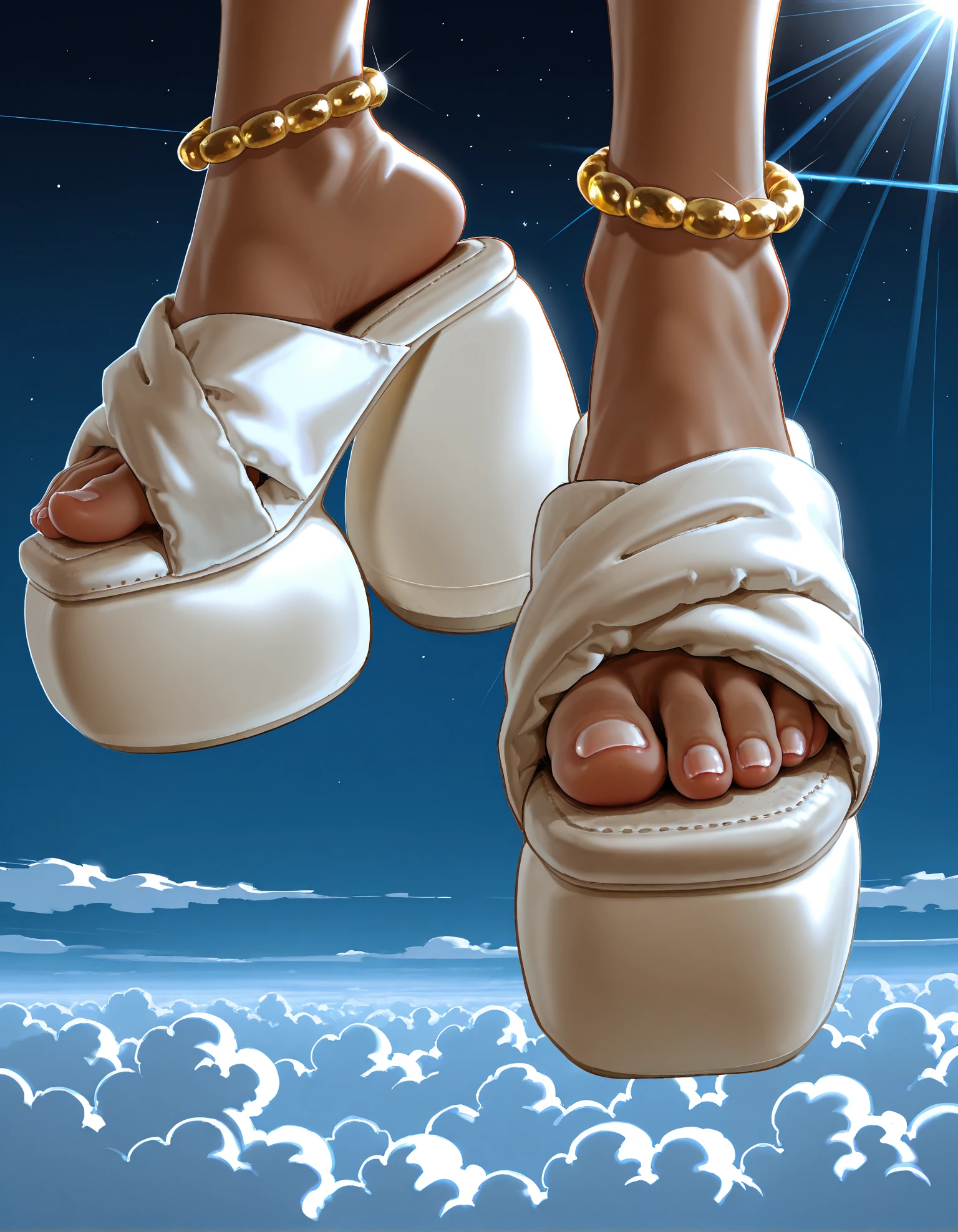 Puffy Platform Cloud Sandals v1.0_PONY