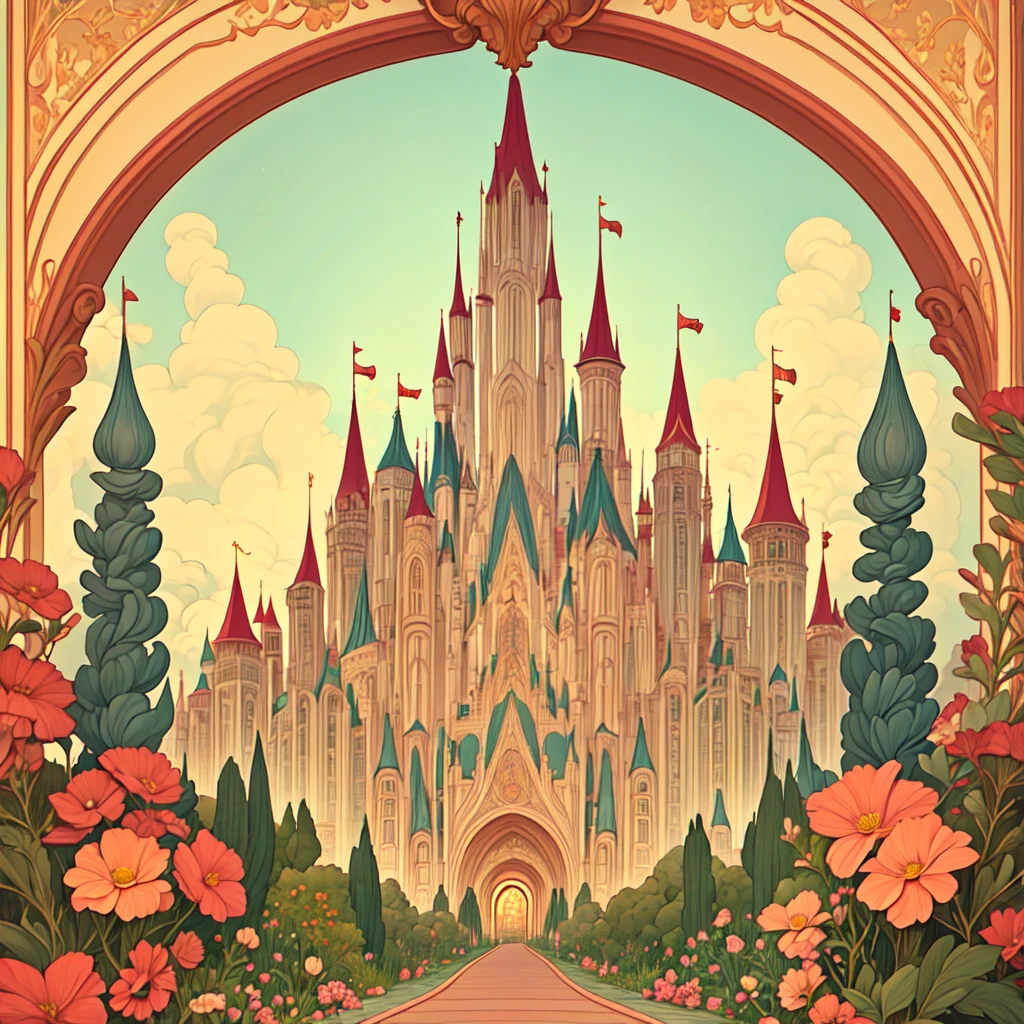 <lora:Disney_Nouveau:1> ArsMJStyle,Disney Nouveau, Landscape