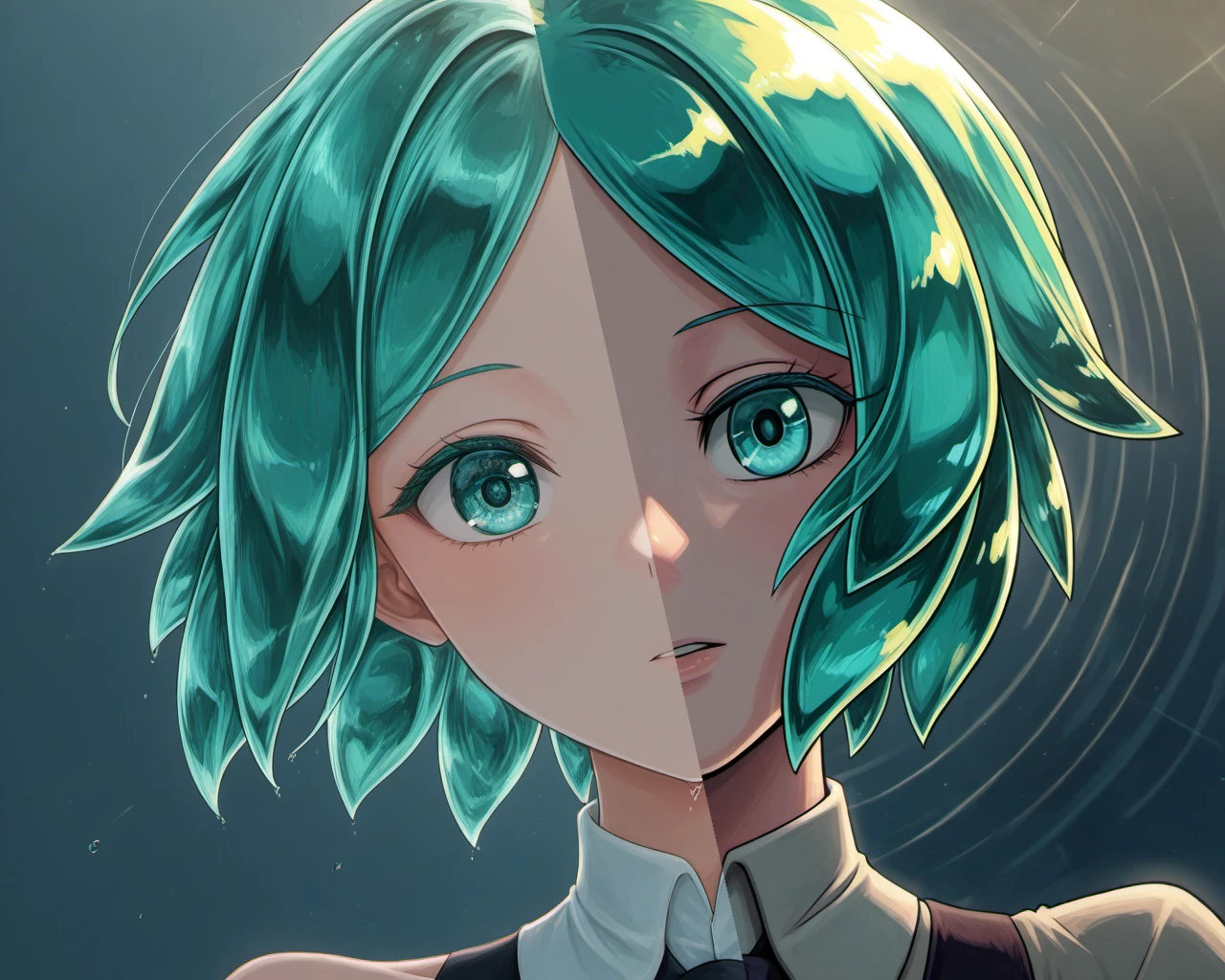 1girl, Phosphophyllite, lzg, skg