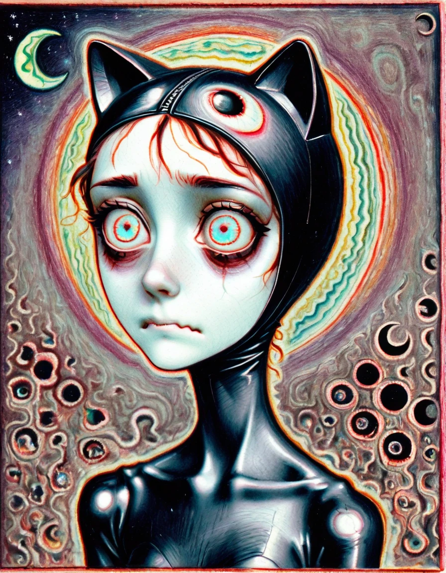 masterpiece,best quality,popsurrealism art,masterpiece,by Mark Ryden,digital painting,<lora:tbh96-sdxl:1>,