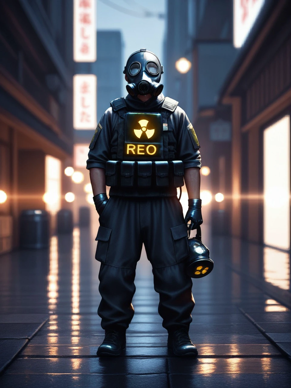 masterpiece, best quality, amazing quality  embedding:my\WaiIL25PosD gas mask on barrel radiation symbol    <lora:SPOl_10ep_4k><lora:zy_Realism_Enhancer_v1>