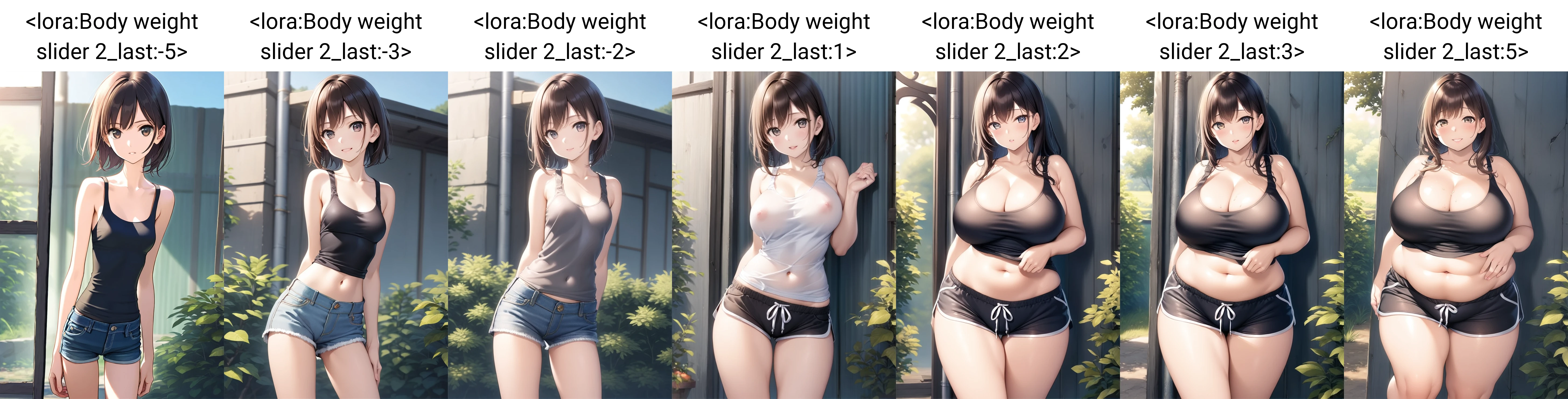 Body weight slider Pony/IllustriousXL IXL