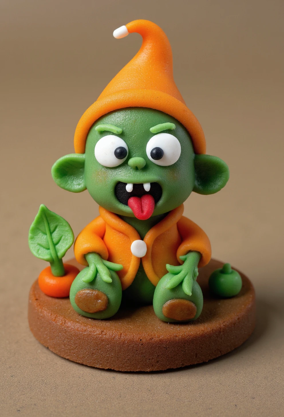 <lora:ck-marzipan-crafter-000019:1>, made out of ck-mrzpn, plants versus zombies, crafted from intricate marzipan