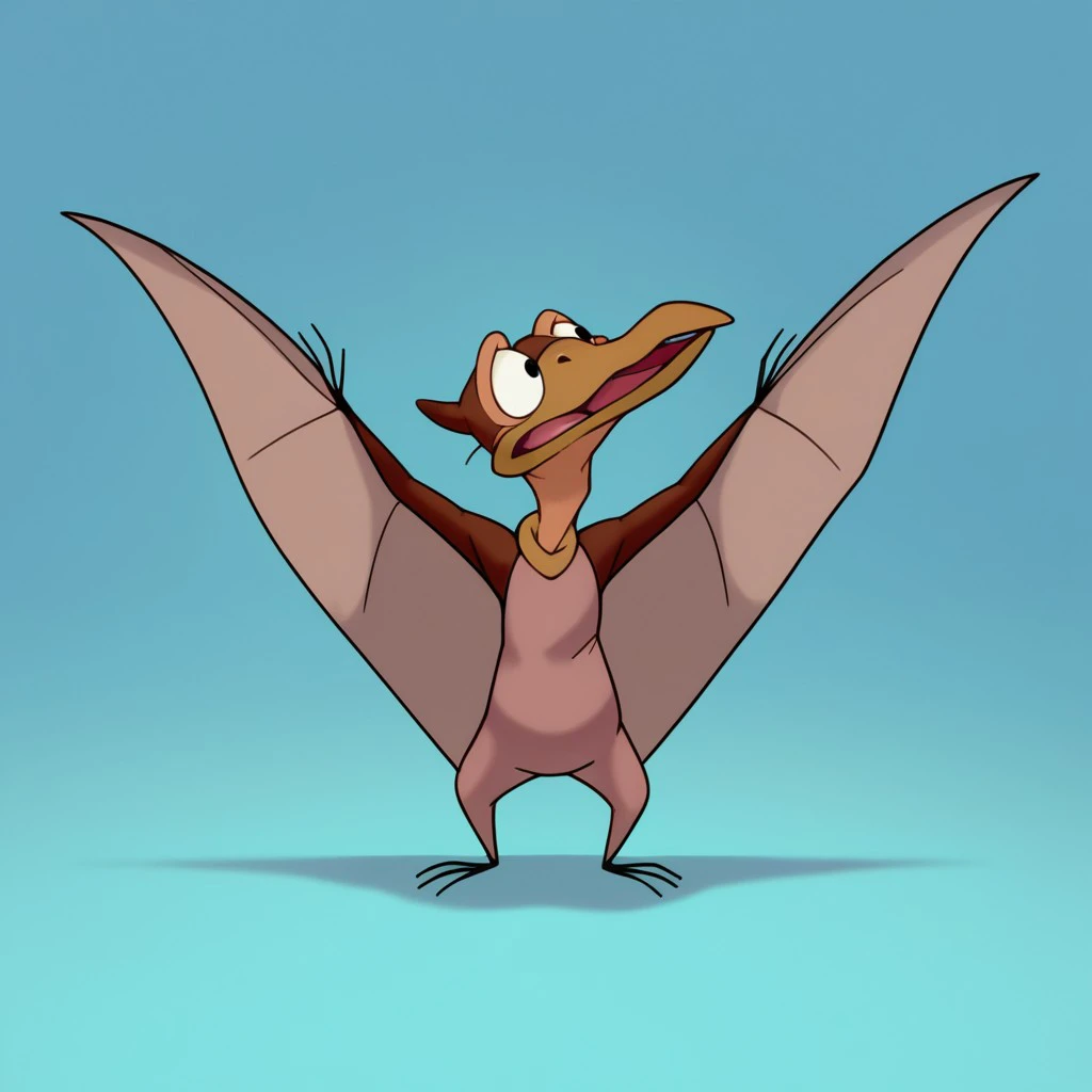 score_9, score_8_up, score_7_up, score_6_up, source_furry, Petrielbtv2, feral, male, Pteranodon, brown skin, black eyes, membranous wings, winged arms,  spread arms, , <lora:cca4bb12-7603-4d28-8e78-bc64b0f95fa3:0.7>