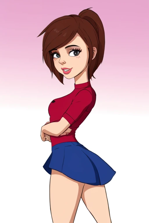 cartoon, female, cute