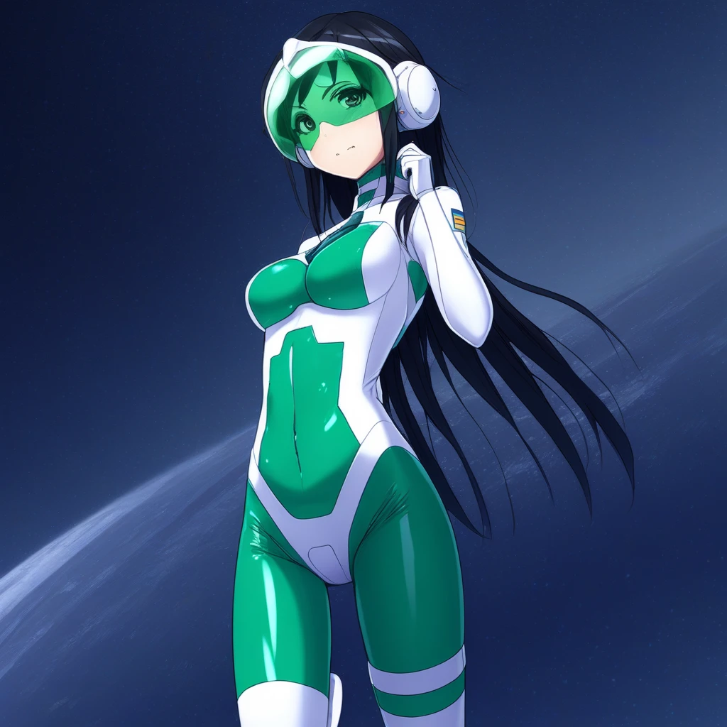 Houoin Miabi-スターエメラルド-地球防衛隊(sdxl) V1