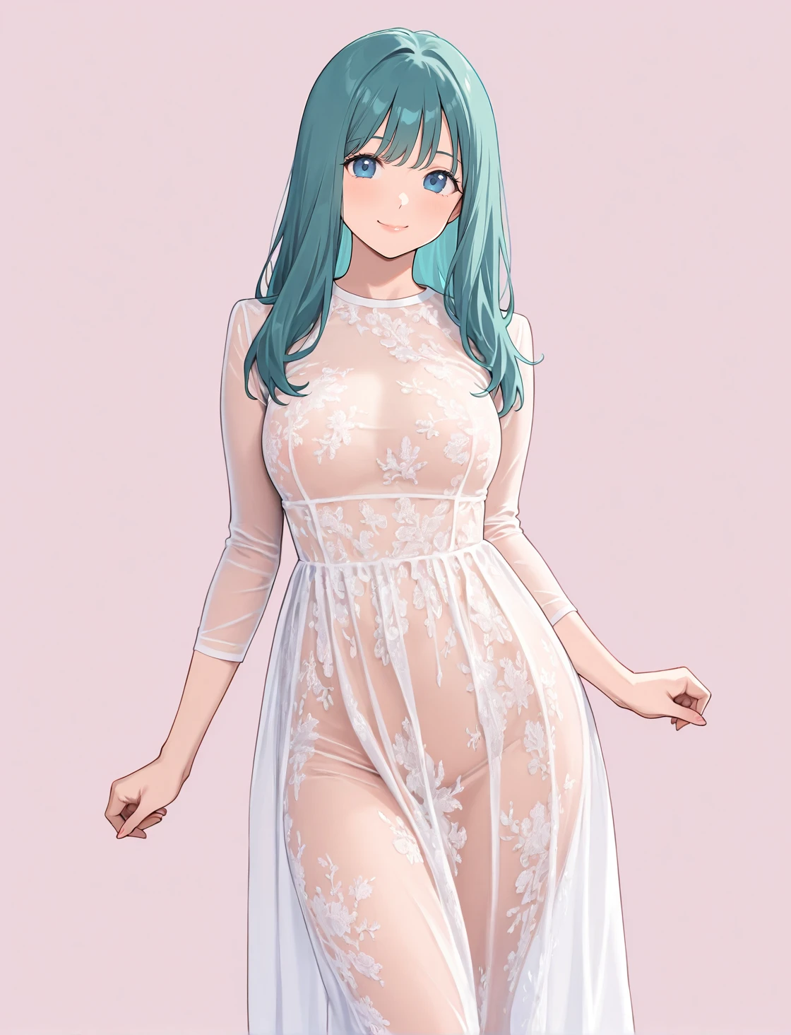 【COSTUME】See-Through Lace Dress v1.0