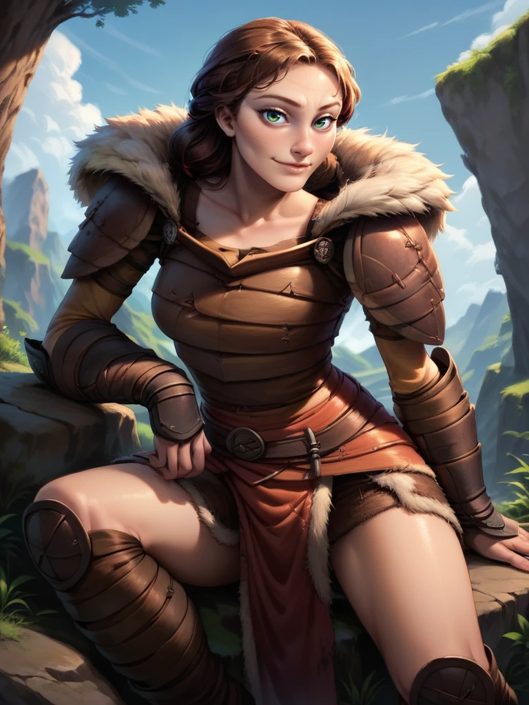 Valka (Mother) - (How To Train Your Dragon) - | XL PONY | - by YeiyeiArt -PONY XL-