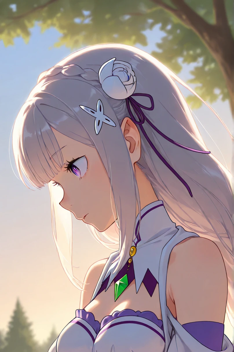 Emilia (Re:Zero) Pony v2