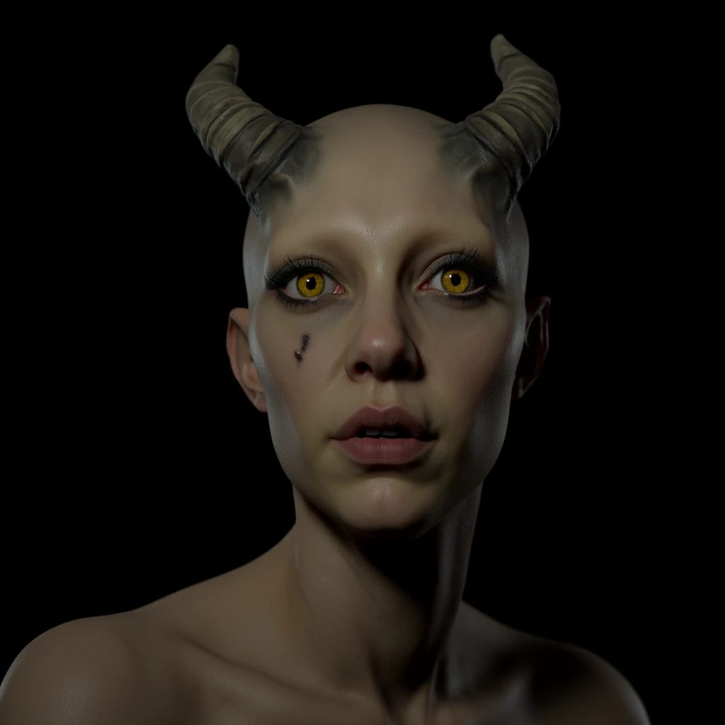 Demon Girl or (Male) style XL + SD 1.5 + F1D