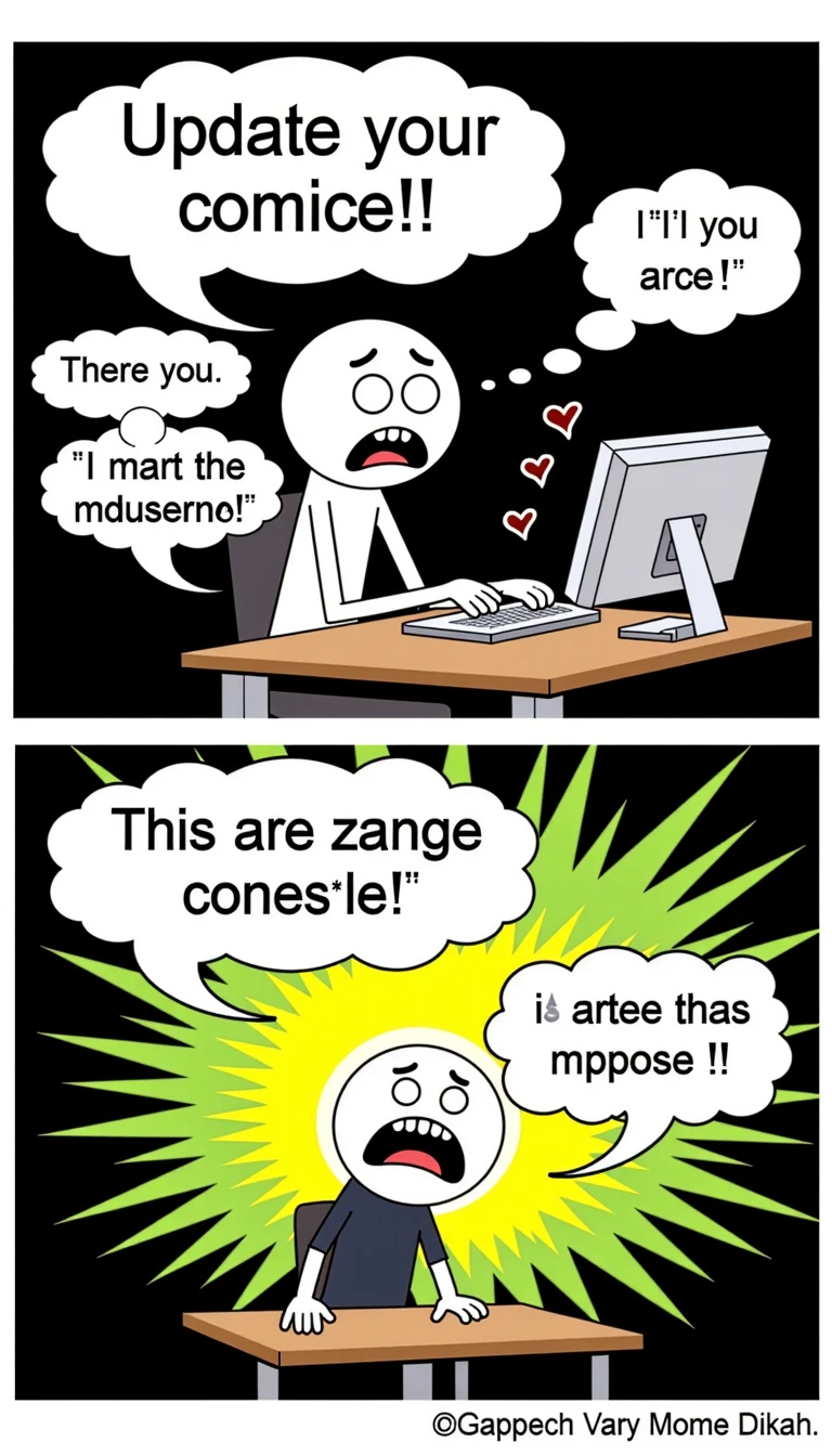 Everly Heights Web Comics (FLUX)