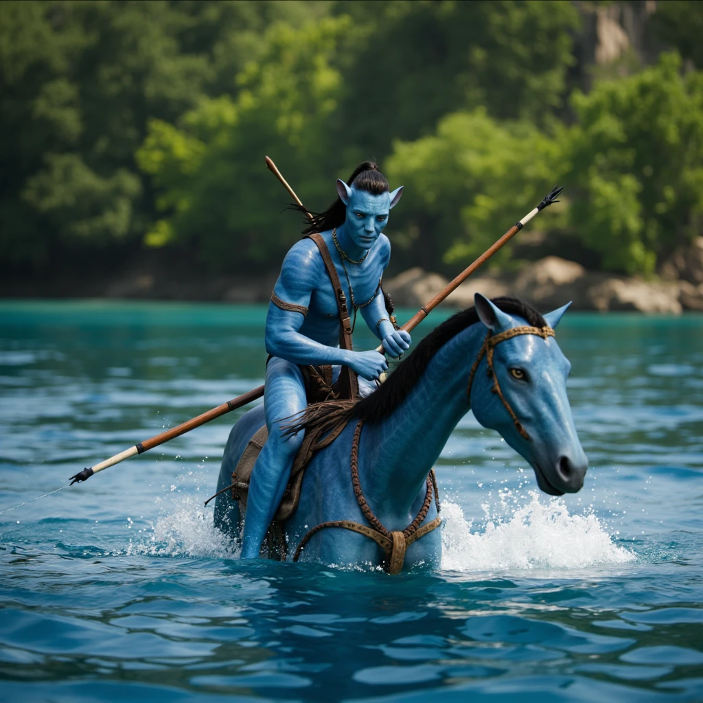 Avatar cinematic (sci-fi) film style XL + F1D