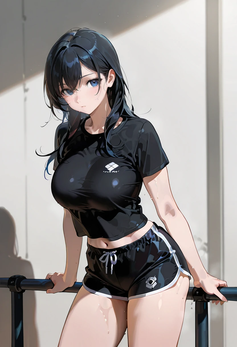 Retro Gym Shorts illust